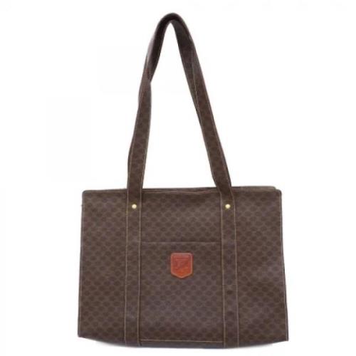 Celine Vintage Pre-owned Plast celine-vskor Brown, Dam