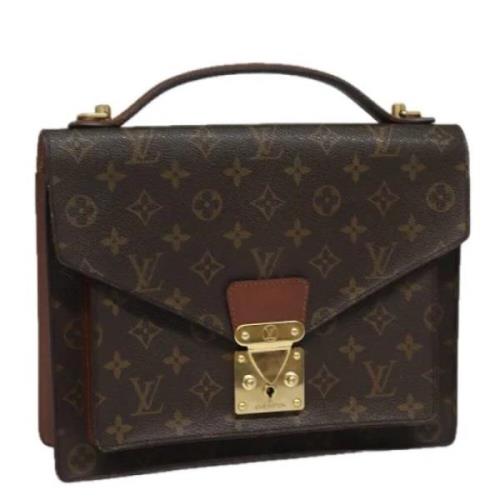 Louis Vuitton Vintage Pre-owned Canvas louis-vuitton-vskor Brown, Dam