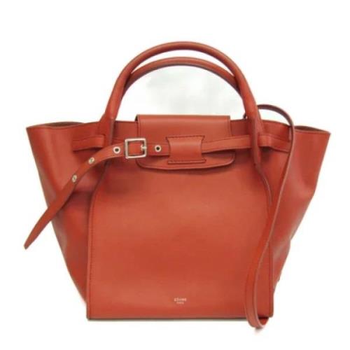 Celine Vintage Pre-owned Laeder celine-vskor Red, Dam