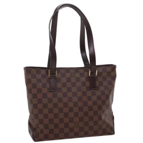 Louis Vuitton Vintage Pre-owned Canvas louis-vuitton-vskor Brown, Dam