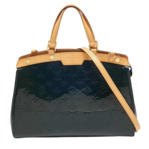 Louis Vuitton Vintage Pre-owned Laeder louis-vuitton-vskor Blue, Dam