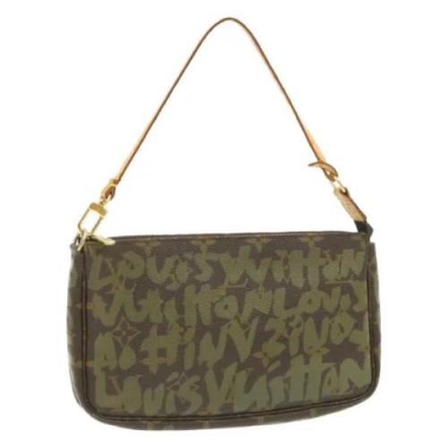 Louis Vuitton Vintage Pre-owned Canvas necessrer Green, Dam