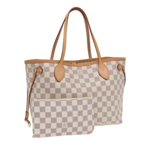 Louis Vuitton Vintage Pre-owned Canvas louis-vuitton-vskor Beige, Dam