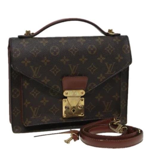 Louis Vuitton Vintage Pre-owned Canvas louis-vuitton-vskor Brown, Dam