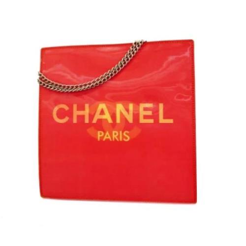 Chanel Vintage Pre-owned Laeder chanel-vskor Red, Dam