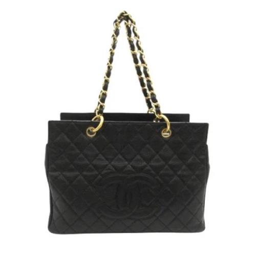 Chanel Vintage Pre-owned Laeder chanel-vskor Black, Dam