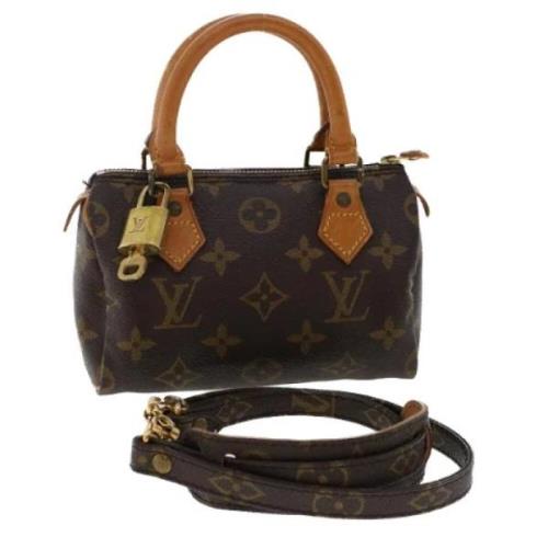 Louis Vuitton Vintage Pre-owned Canvas louis-vuitton-vskor Brown, Dam