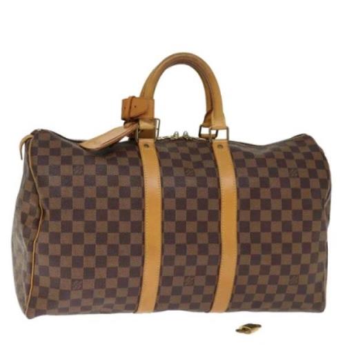 Louis Vuitton Vintage Pre-owned Canvas louis-vuitton-vskor Brown, Dam