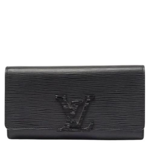 Louis Vuitton Vintage Pre-owned Laeder plnbcker Black, Dam