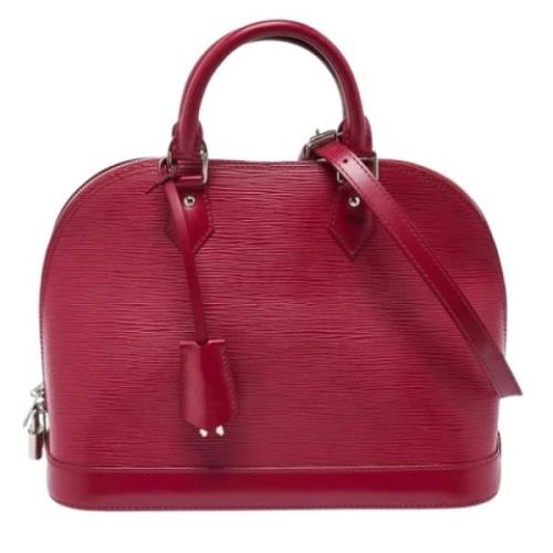 Louis Vuitton Vintage Pre-owned Laeder louis-vuitton-vskor Red, Dam