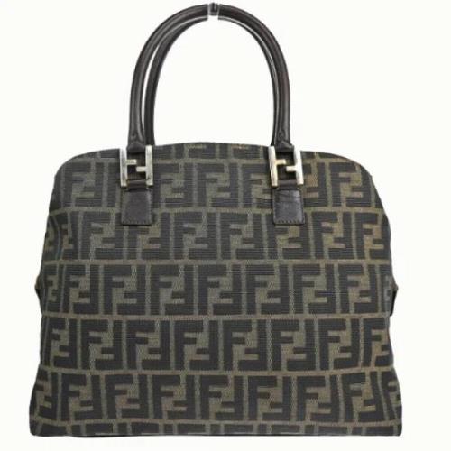 Fendi Vintage Pre-owned Canvas fendi-vskor Brown, Dam