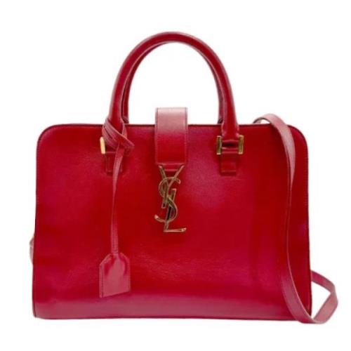 Yves Saint Laurent Vintage Pre-owned Laeder handvskor Red, Dam