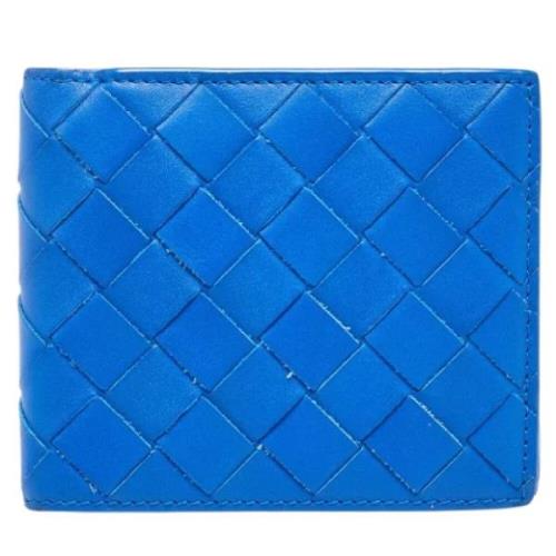 Bottega Veneta Vintage Pre-owned Laeder plnbcker Blue, Herr