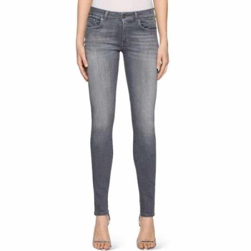 Dondup Super Skinny Stretch Jeans Gray, Dam