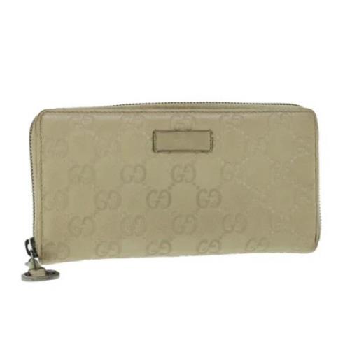 Gucci Vintage Pre-owned Canvas plnbcker Beige, Dam