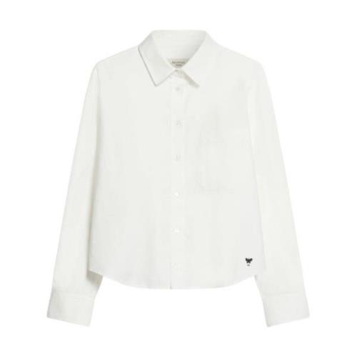 Max Mara Weekend Klassisk Skjorta med Eleganta Detaljer White, Dam