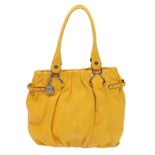 Celine Vintage Pre-owned Laeder celine-vskor Yellow, Dam