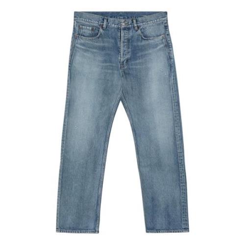 Saint Laurent Boyfriend Jeans för kvinnor Blue, Herr