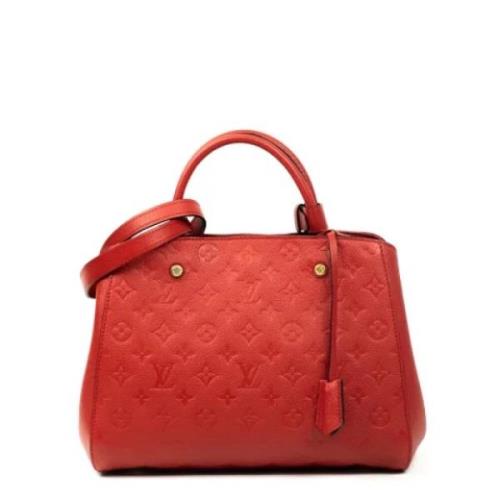 Louis Vuitton Vintage Pre-owned Laeder louis-vuitton-vskor Red, Dam