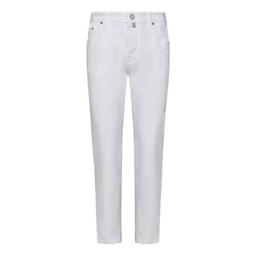 Jacob Cohën Vita Slim Fit Jeans Aw24 White, Herr