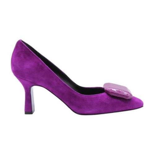 Cristian Daniel Sheeran Pumps Höjer Din Stil Purple, Dam