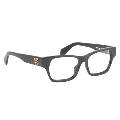 Off White Stiliga Glasögon Svart Blank Ram Black, Unisex