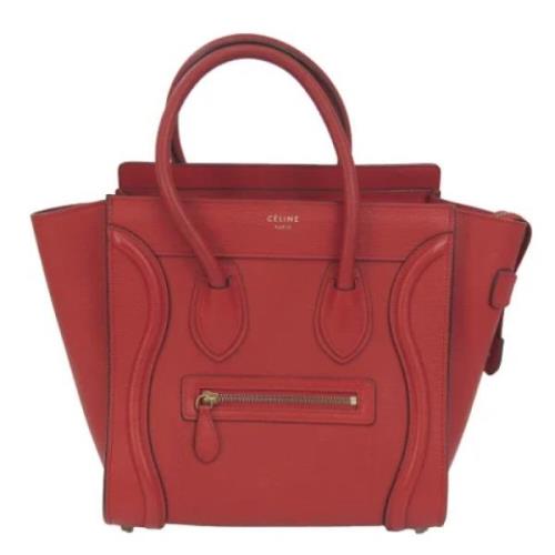 Celine Vintage Pre-owned Laeder celine-vskor Red, Dam