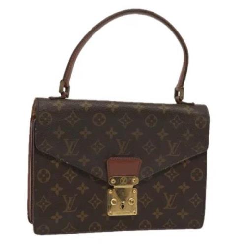 Louis Vuitton Vintage Pre-owned Canvas handvskor Brown, Dam