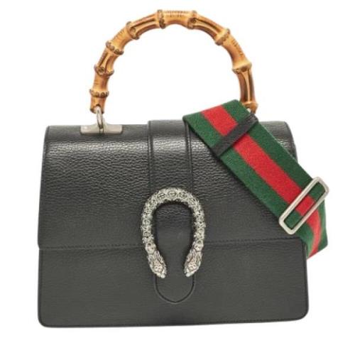 Gucci Vintage Pre-owned Laeder handvskor Black, Dam