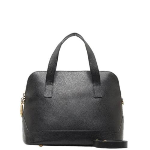 Celine Vintage Pre-owned Laeder axelremsvskor Black, Dam