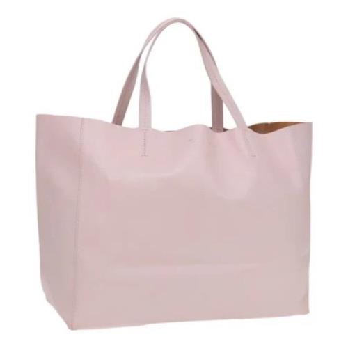 Celine Vintage Pre-owned Laeder totevskor Pink, Dam