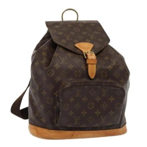 Louis Vuitton Vintage Pre-owned Canvas ryggsckar Brown, Dam