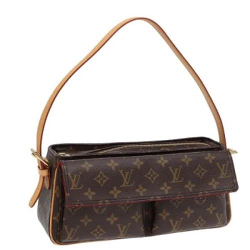 Louis Vuitton Vintage Pre-owned Canvas louis-vuitton-vskor Brown, Dam