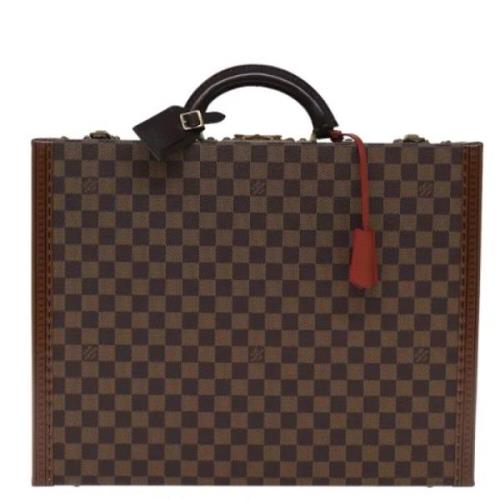 Louis Vuitton Vintage Pre-owned Canvas louis-vuitton-vskor Brown, Dam