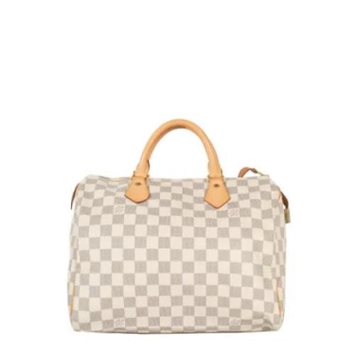 Louis Vuitton Vintage Pre-owned Canvas handvskor Beige, Dam