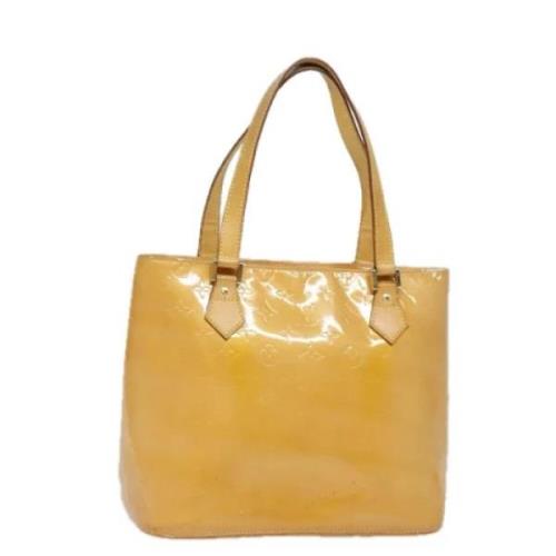 Louis Vuitton Vintage Pre-owned Laeder louis-vuitton-vskor Yellow, Dam