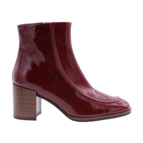 Pertini Stiliga ankelboots med Moorveld Red, Dam