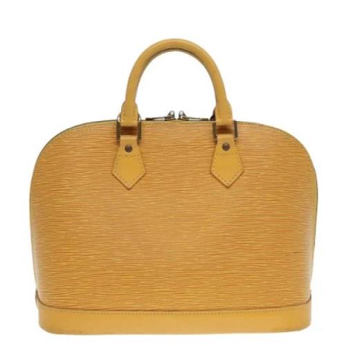 Louis Vuitton Vintage Pre-owned Laeder louis-vuitton-vskor Yellow, Dam