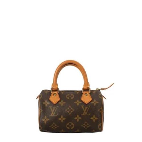 Louis Vuitton Vintage Pre-owned Canvas handvskor Brown, Dam