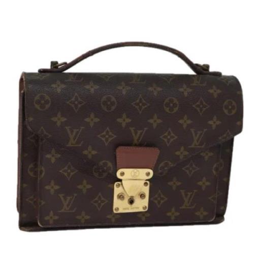 Louis Vuitton Vintage Pre-owned Canvas louis-vuitton-vskor Brown, Dam