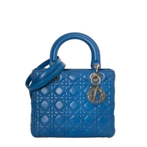 Dior Vintage Pre-owned Laeder dior-vskor Blue, Dam