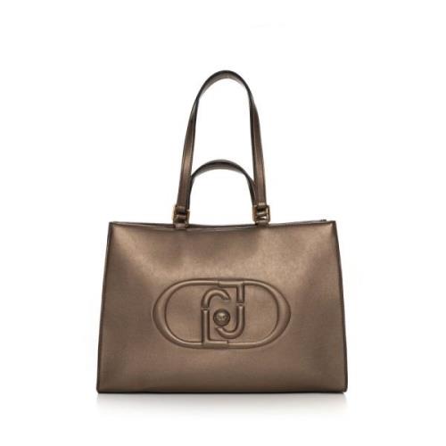 Liu Jo Stilren Tote Shoppingväska Brown, Dam