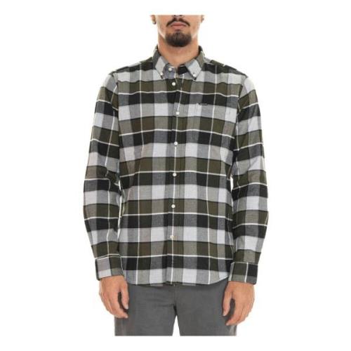 Barbour Tartan Button-Down Casual Skjorta Multicolor, Herr