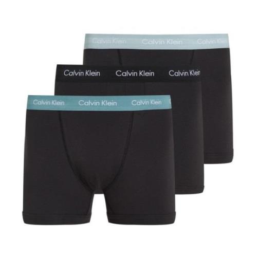 Calvin Klein 3-Pack Stretch Bomullsboxers Black, Herr