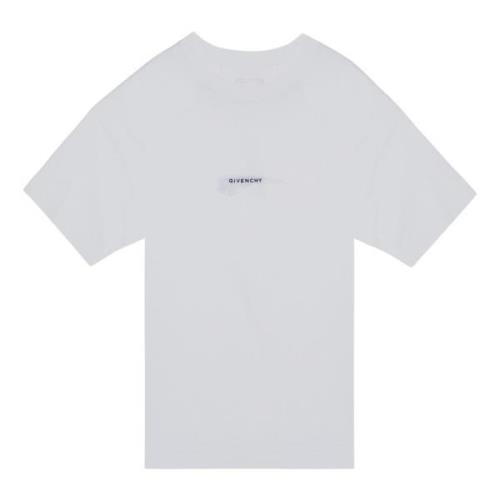 Givenchy Kortärmad rund hals T-shirt White, Herr