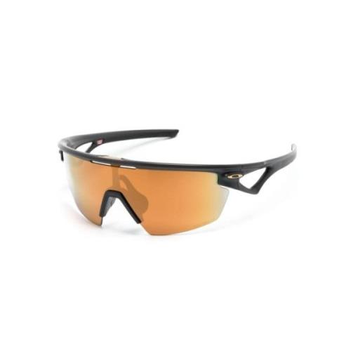 Oakley Orange Shield Solglasögon Multifärgad Spegel Orange, Unisex