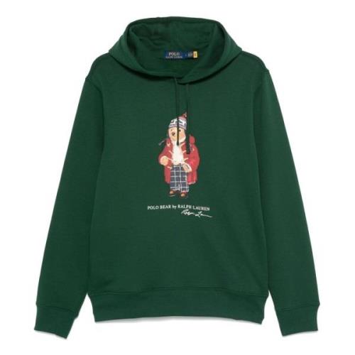 Ralph Lauren 'Polo björn' hoodie Green, Herr