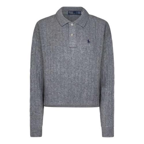 Ralph Lauren Damkläder Sweatshirts Grå Aw24 Gray, Dam