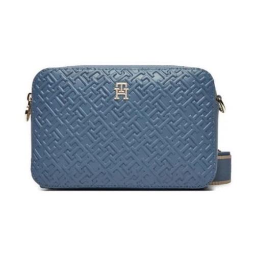 Tommy Hilfiger Elegant Kameraväska för Kvinnor Blue, Dam