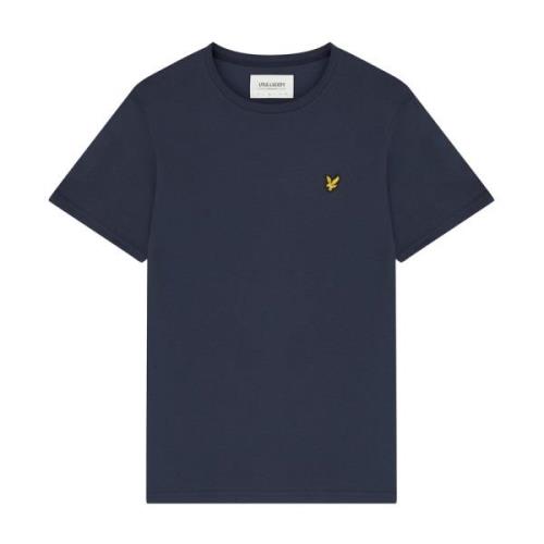 Lyle & Scott Enfärgad T-shirt Blue, Herr